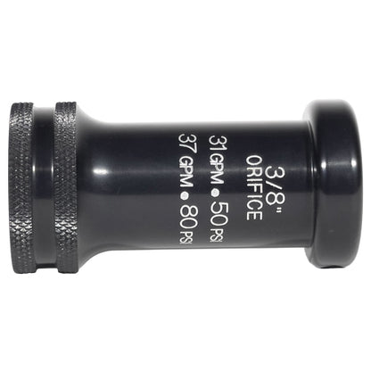 Aluminum 1" x 3/8" Orifice Smooth Bore Nozzle (NH)