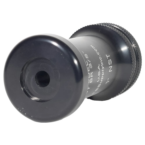 Aluminum 1" x 3/8" Orifice Smooth Bore Nozzle (NH)