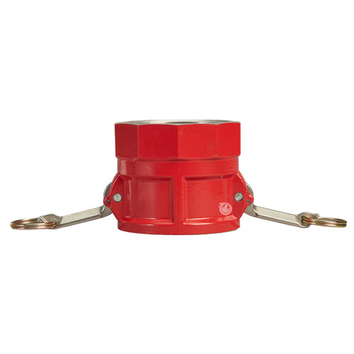 Aluminum 2 1/2" Female Camlock x 2 1/2" Female NH Fire Hose