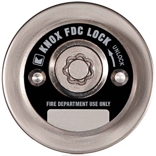 Knox FDC Lock® 1.5" NH/NST Male Locking Cap - 1.990 x 9.0 TPI