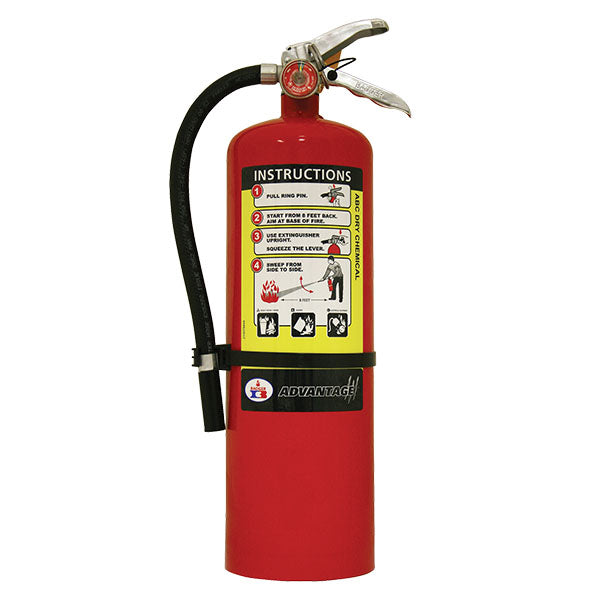 Badger Advantage 10 Pound ABC Dry Chemical Fire Extinguisher