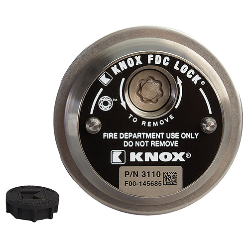 Knox Box FDC Lock  2 1/2" NH/NST Male Locking Cap