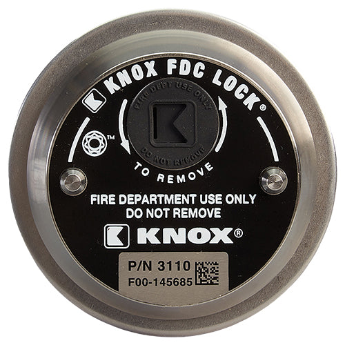 Knox Box FDC Lock 2 1/2" Male NH/NST Locking Cap