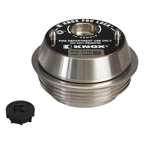 Knox Box FDC Lock  2 1/2" NH/NST Male Locking Cap