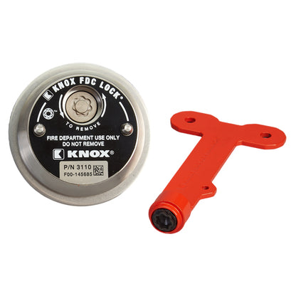 Knox Box FDC Lock  2 1/2" NH/NST Male Locking Cap