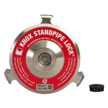 Knox Box Standpipe Lock 2 1/2" Female NH/NST Locking Cap
