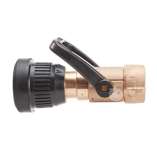 Brass U.S. Coast Guard 1 1/2” Shipboard Vari-Nozzle (NPSH)