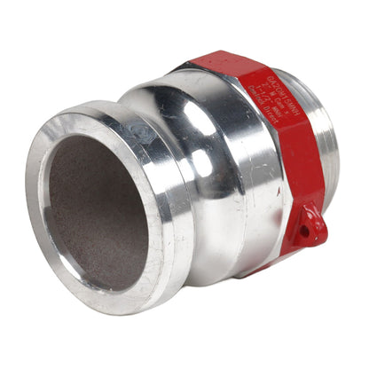 Aluminum 2" Male Camlock x 1 1/2" Male NH Fire Hose