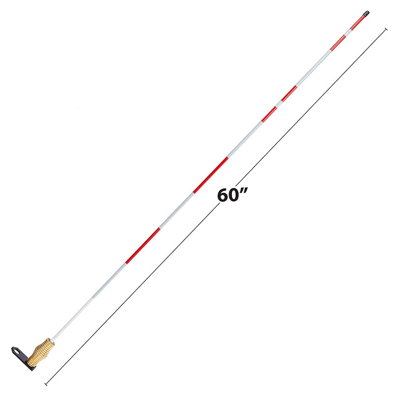 Top Mount Fiberglass Hydrant Marker - Steel Bracket