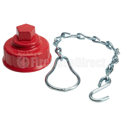 Iron 2 1/2" NH / NST Fire Hydrant Cap