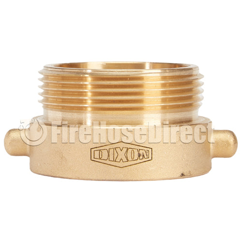 Brass 2" Female NPT to 2 1/2" Male NH (Pin Lug)