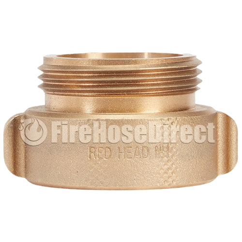 Brass 1 1/2" Female NPSH to 1 1/2" Male NH (Rocker) - USA