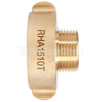 Brass 1 1/2" Female NH to 1" Male NPT (Rocker)