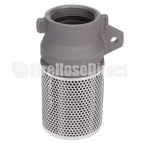 Aluminum 2" NPSH Barrel Strainer with Foot Valve