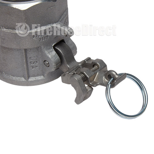 Aluminum Locking 3" Female Camlock x 3" Female NPT (USA)