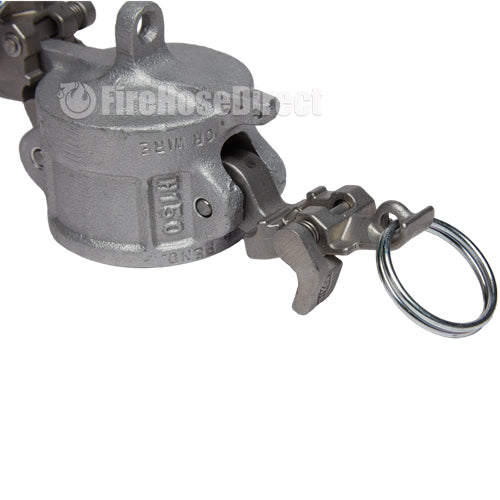 Aluminum Locking 1" Female Camlock Dust Cap (USA)