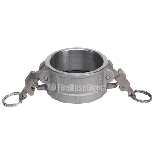 Aluminum Locking 4" Female Camlock Dust Cap (USA)