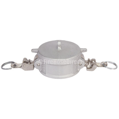 Aluminum Locking 4" Female Camlock Dust Cap (USA)