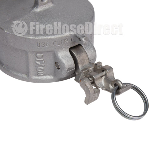 Aluminum Locking 6" Female Camlock Dust Cap (USA)