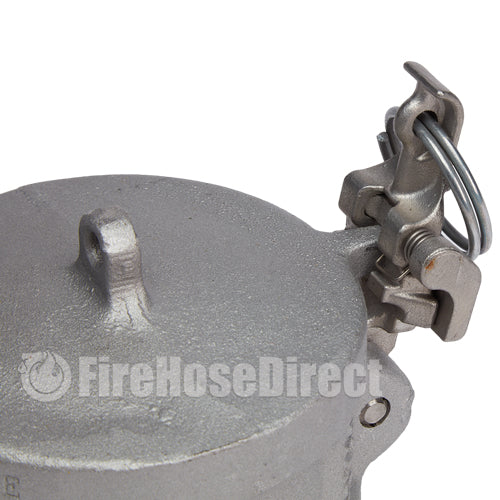 Aluminum Locking 6" Female Camlock Dust Cap (USA)