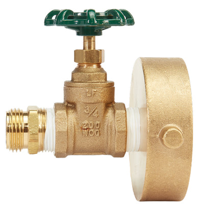 2 1/2" Female NH/NST x 3/4" Male GHT Shut-off Valve