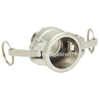 Stainless Steel 1" Female Camlock x 1" Male NPT