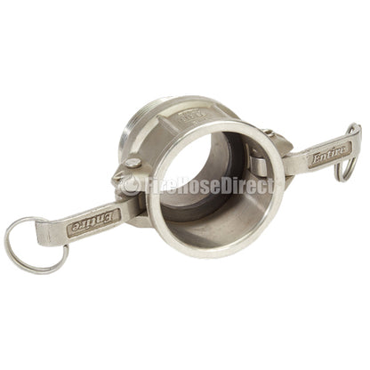 Stainless Steel 2" Female Camlock x 2" Male NPT