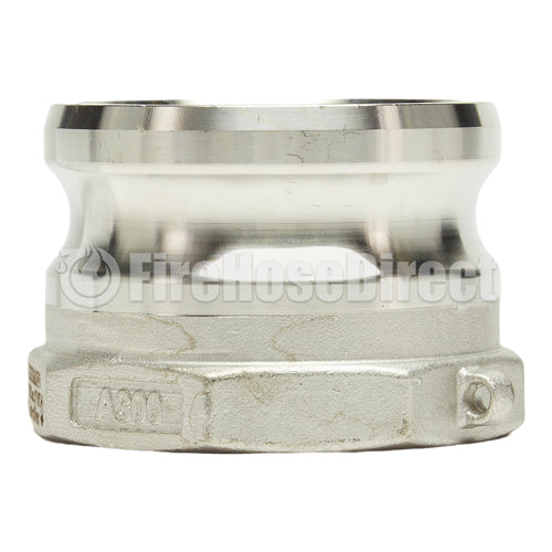 Stainless Steel 3" Male Camlock x 3" Female NPT