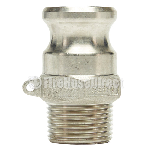 Stainless Steel 1" Camlock Male x 1" NPT Male