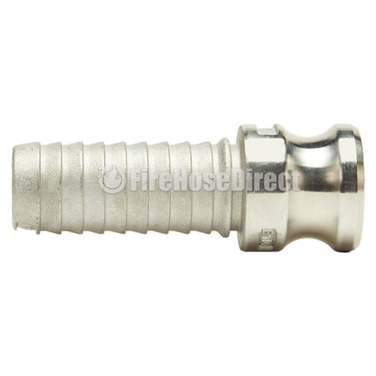 Stainless Steel 1" Male Camlock to Hose Shank