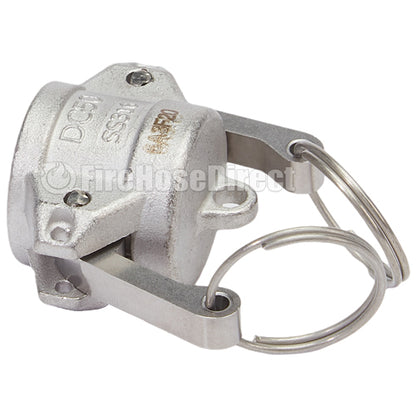 Stainless Steel 1/2" Camlock Female Dust Cap