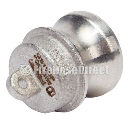 Stainless Steel 1" Camlock Male Dust Plug