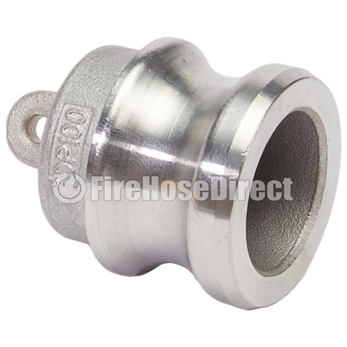 Stainless Steel 1" Camlock Male Dust Plug