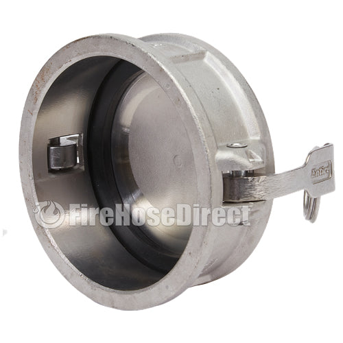 Stainless Steel 4" Camlock Female Dust Cap