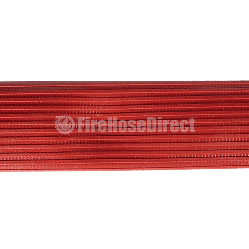 Red 1 1/2" x 50' Rubber Hose (Alum NPSH Couplings)