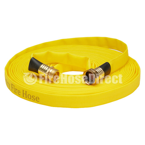 Yellow 5/8" x 50' Forestry Hose