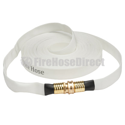 White 3/4" x 50' Forestry Hose