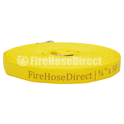 Yellow 3/4" x 50' Forestry Hose