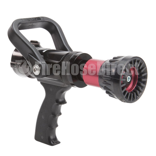 Industrial Aluminum 1 1/2" Pistol Grip Red Fire Nozzle (NPSH)