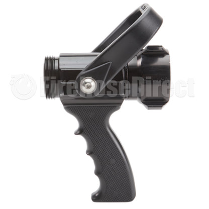 Industrial Aluminum 1 1/2" Pistol Grip Red Fire Nozzle (NPSH)