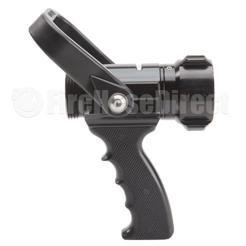 Industrial Aluminum 1 1/2" Pistol Grip Red Fire Nozzle (NPSH)