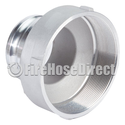 Aluminum 4" Male Camlock x 6" Female NPT