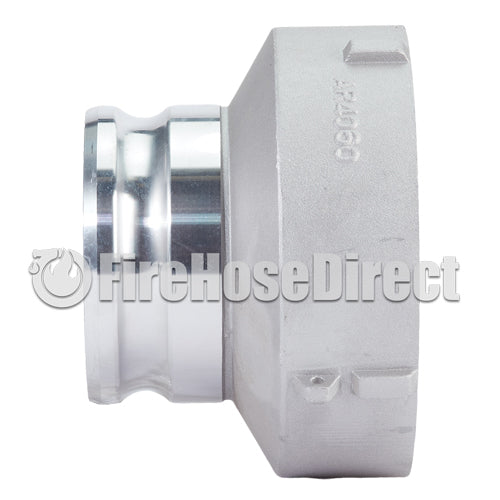 Aluminum 4" Male Camlock x 6" Female NPT