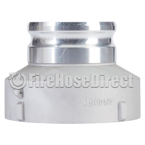 Aluminum 4" Male Camlock x 6" Female NPT