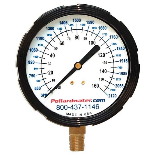 Hydrant Diffuser Gauge 160PSI/ 2120GPM