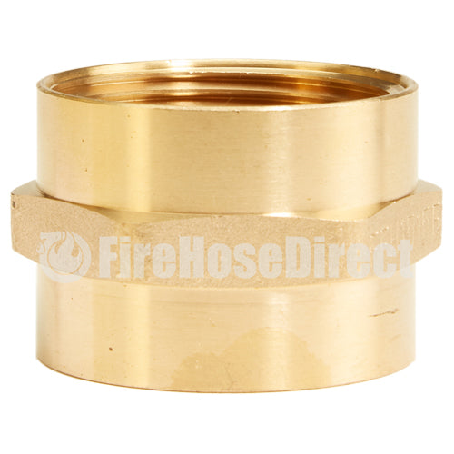 Brass 1 1/2" Rigid NH to 1 1/2" Rigid NPT Double Female