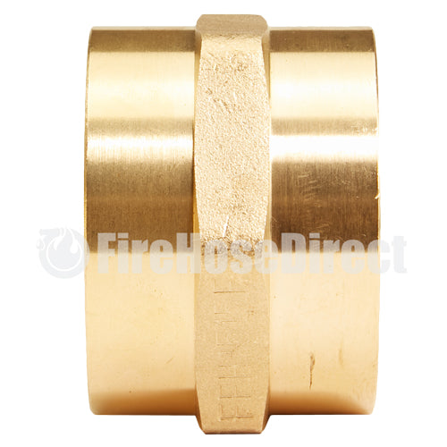 Brass 1 1/2" Rigid NH to 1 1/2" Rigid NPT Double Female