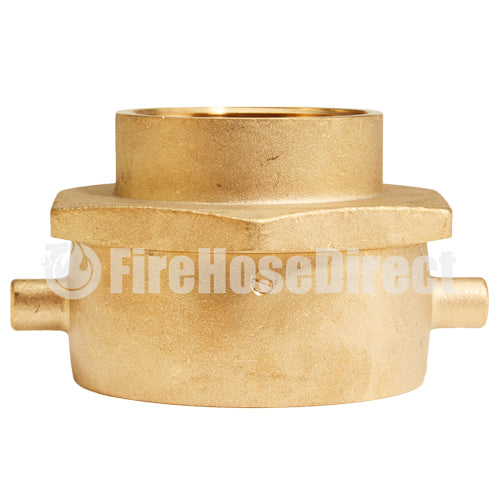 Brass 2 1/2" Swivel NH to 2" Rigid NPT Double Female