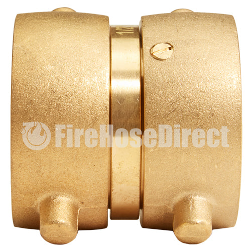 Brass 1 1/2" Swivel NH to 1 1/2" Swivel NPSH Double Female