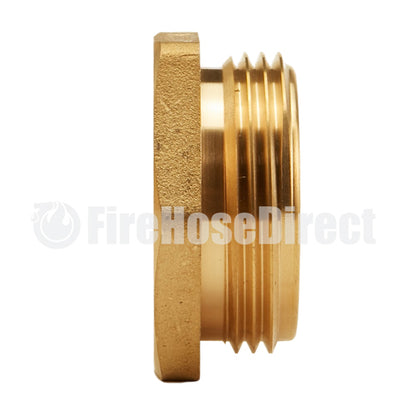 Brass 1" Female NPT to 1 1/2" Male NH (Hex)